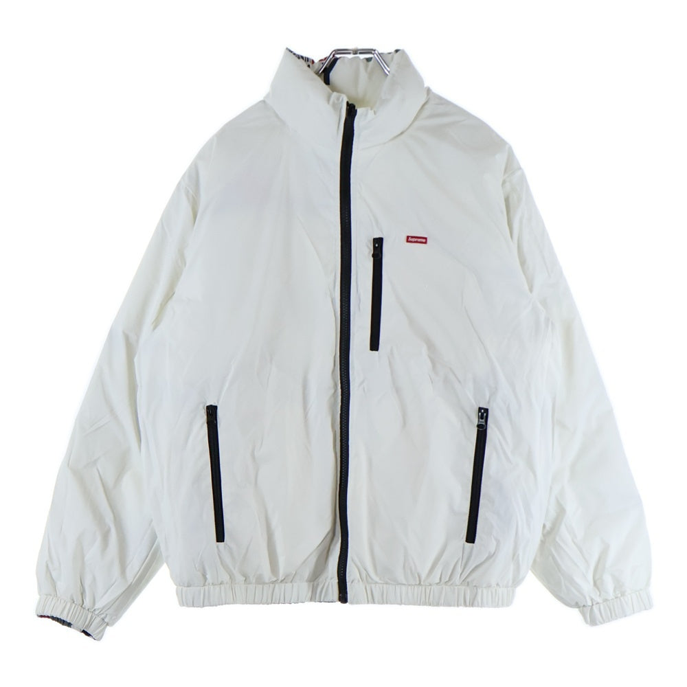 SUPREME(シュプリーム) 18AW NY Reversible Puffy Jacket フォトプリントリバーシブルジャケット ホワイト