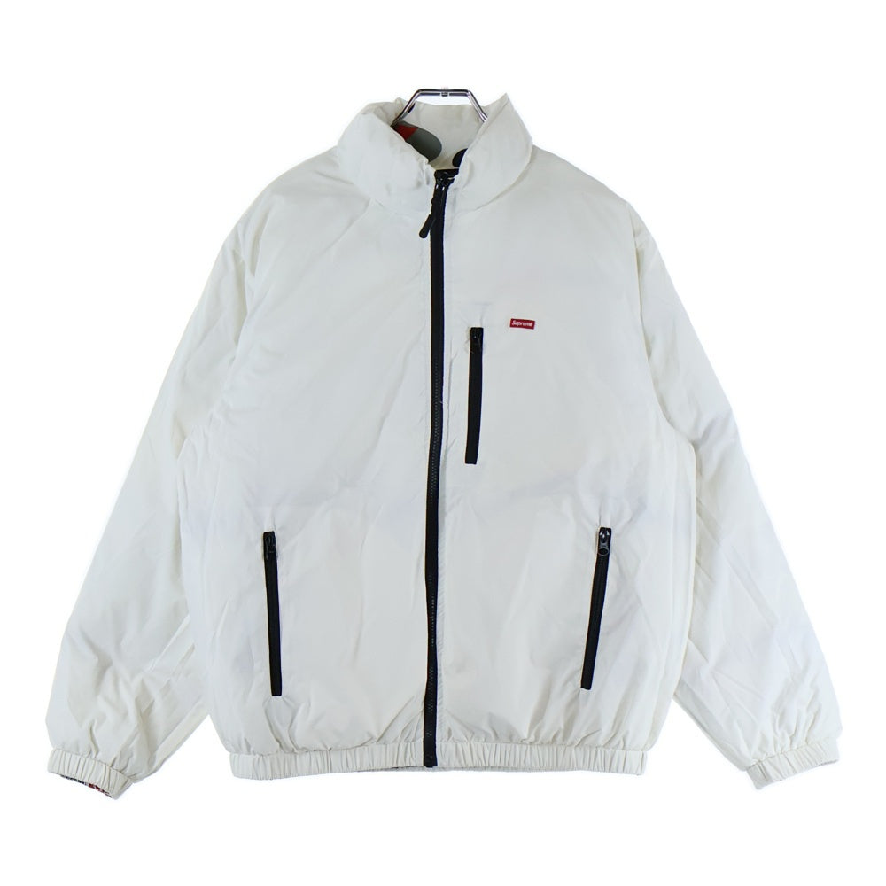 SUPREME(シュプリーム) 18AW NY Reversible Puffy Jacket フォトプリントリバーシブルジャケット ホワイト