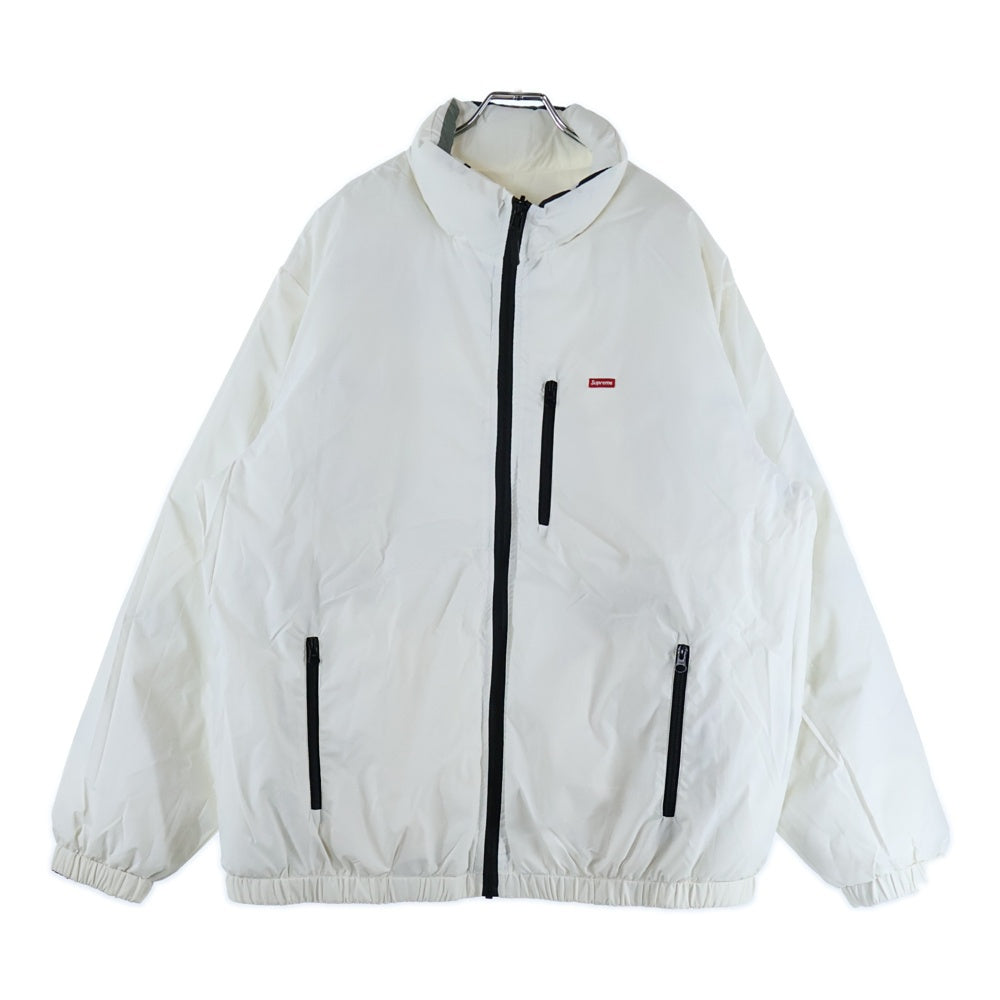 SUPREME(シュプリーム) 18AW NY Reversible Puffy Jacket フォトプリントリバーシブルジャケット ホワイト