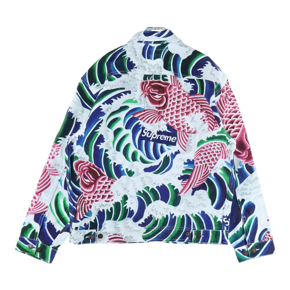 SUPREME(シュプリーム) 20SS Waves Work Jacket ウェーブスワークジャケット ホワイト