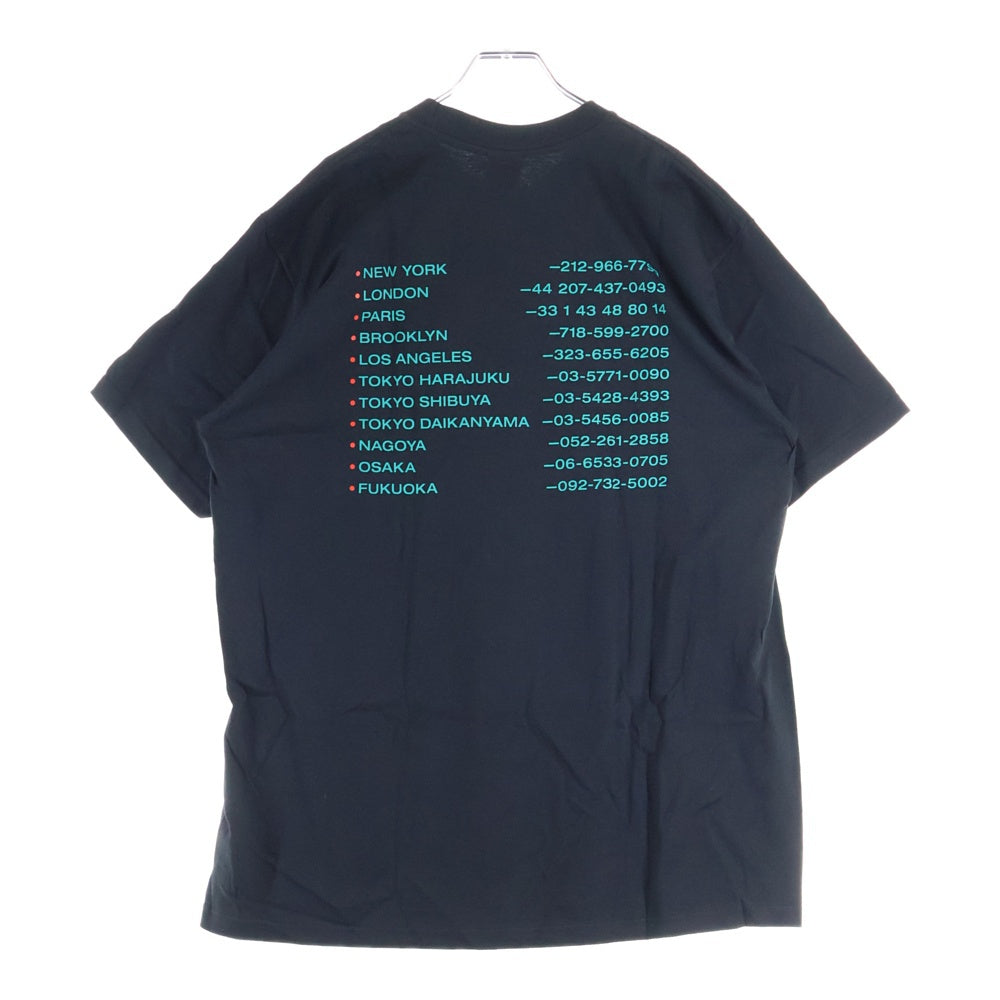 SUPREME(シュプリーム) 19AW New Shit Tee AUTHORIZED DEALER 反転ロゴ プリント 半袖 Tシャツ ブラック