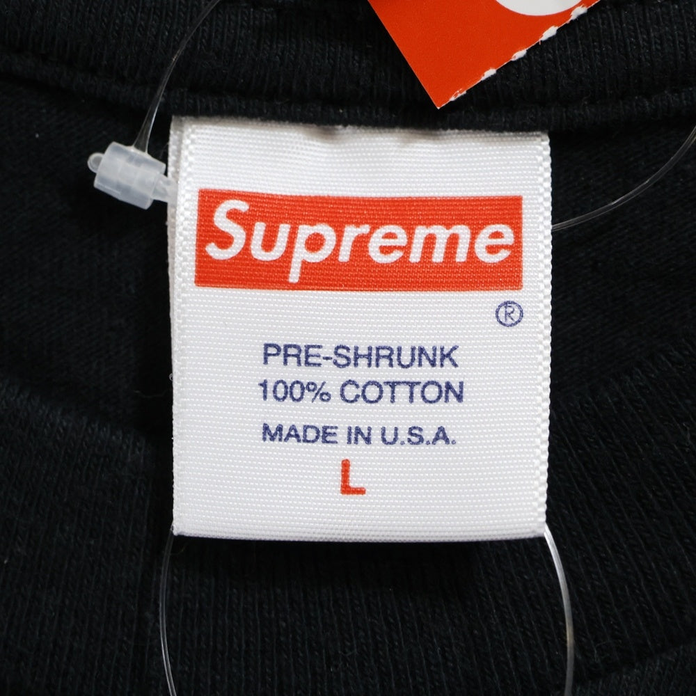 SUPREME(シュプリーム) 19AW New Shit Tee AUTHORIZED DEALER 反転ロゴ プリント 半袖 Tシャツ ブラック