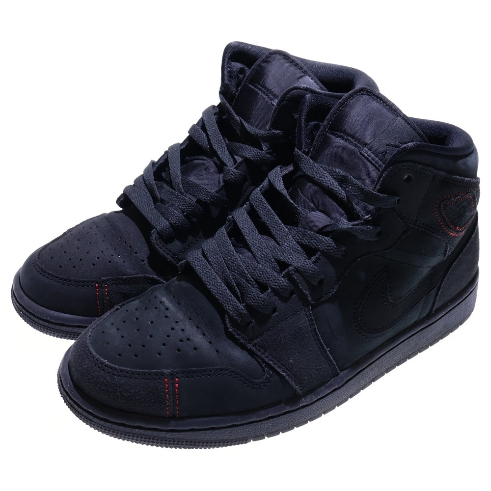 NIKE(ナイキ) AIR JORDAN 1 MID SE CRAFT エアジョーダン1 ミッドカットスニーカー ブラック US8/26cm FD8634-001