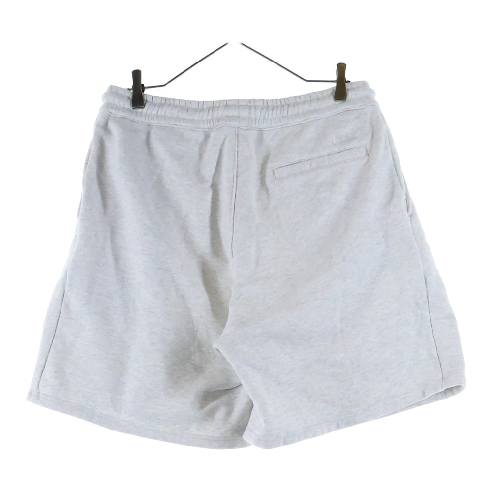 KITH(キス) ロゴ刺繍 スウェットハーフパンツ グレー