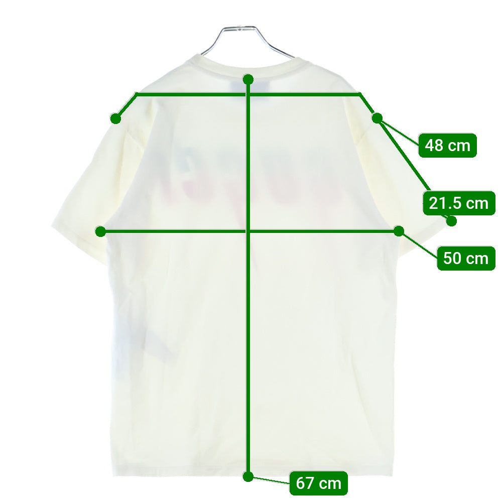 GUCCI(グッチ) 19SS Blade Print Tee 565806 XJAZY ブレードロゴ半袖Tシャツ カットソー ホワイト