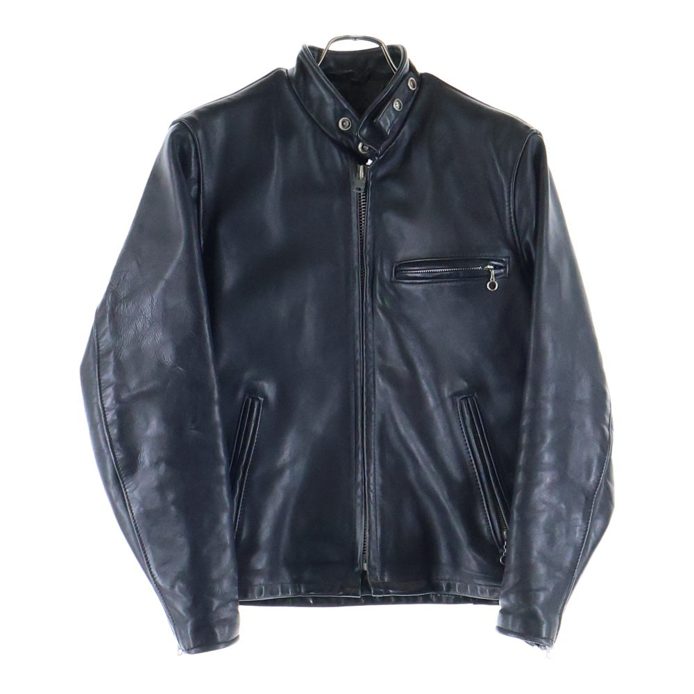 SCHOTT(ショット) 641 SINGLE RIDERS LEATHER JACKET シングルライダース レザージャケット ボアライナー付き ブラック
