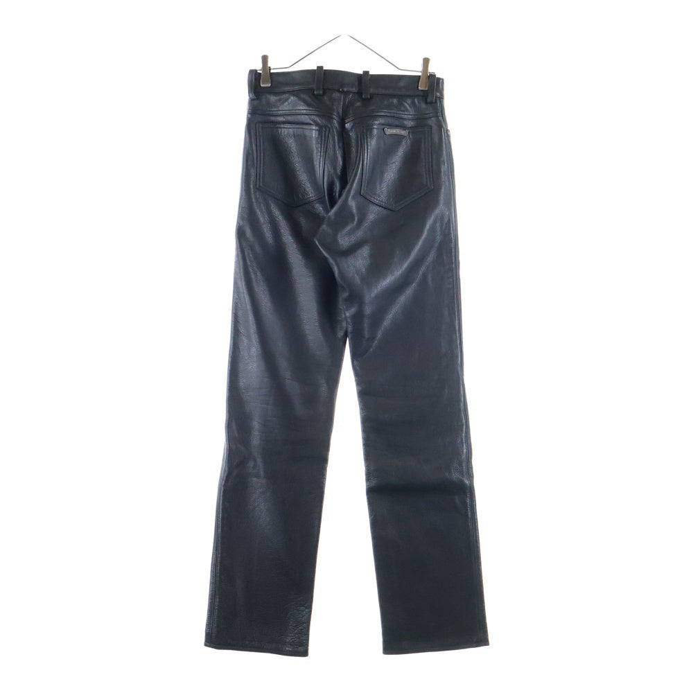 CHROME HEARTS(クロムハーツ) LTHR PANTS クロスボールボタン 5