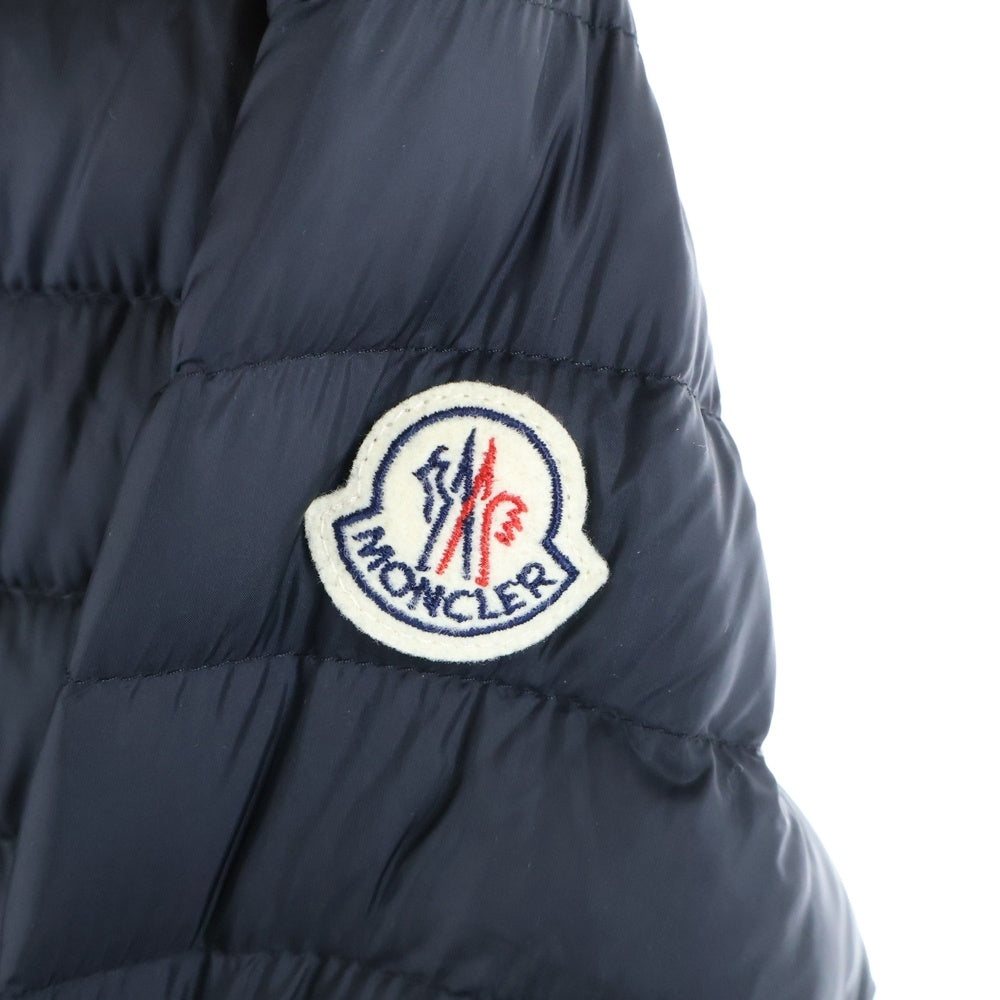 MONCLER(モンクレール) 19SS BARBEL バーベル ジップアップ ダウン コート ナイロン ジャケット ブラック E10934931299 53048 レディース