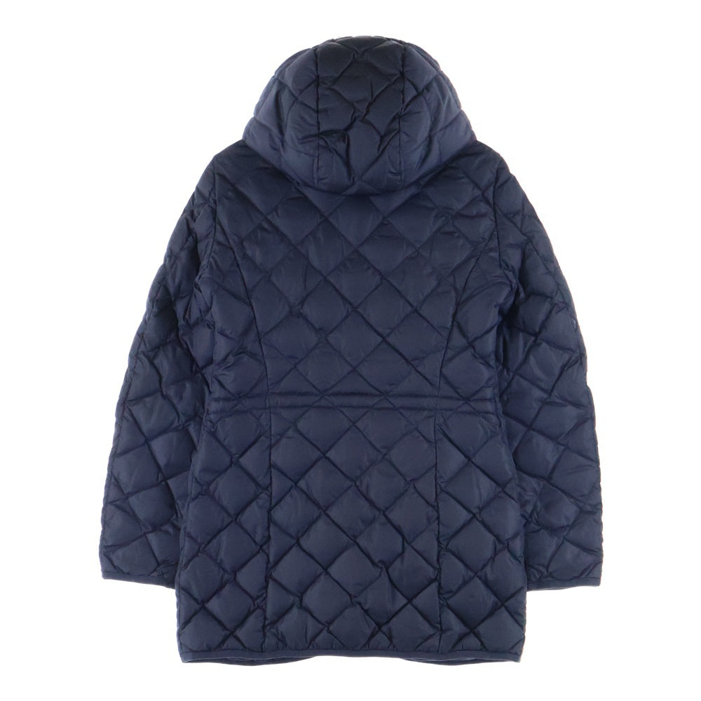 MONCLER(モンクレール) RONCE ロンス ファー付き キルティング ナイロンジップアップ ダウン ジャケット ネイビー 120934936015 68065