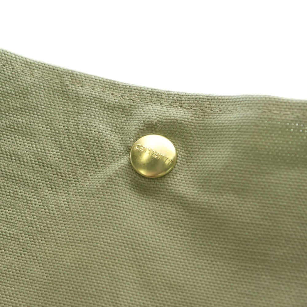 Sacai(サカイ) 24SS ×CARHARTT カーハート キャンバス ノベルティーバッグ ポーチ カーキ 24-0814S