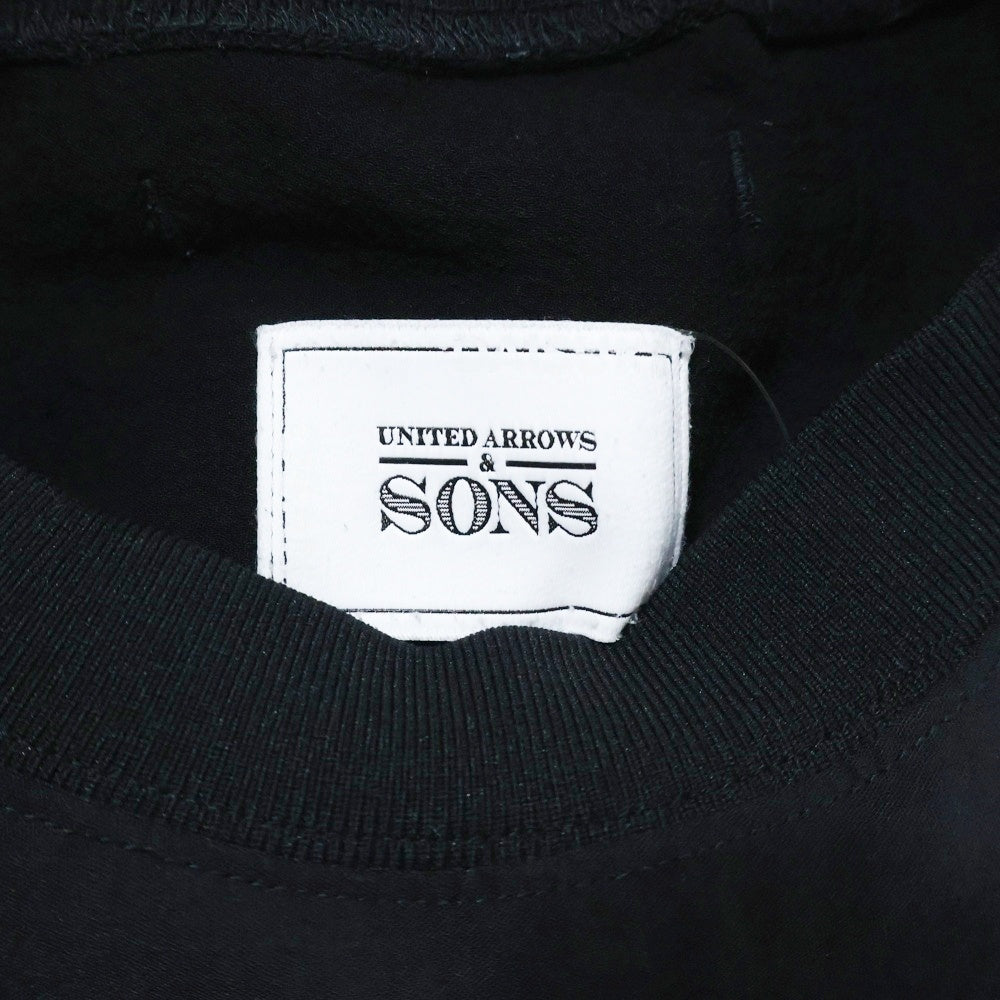 UNITED ARROWS & SONS(ユナイテッドアローズ アンド サンズ) Crew Neck TEE 5517-299-0639 クルーネックTシャツ ブラック