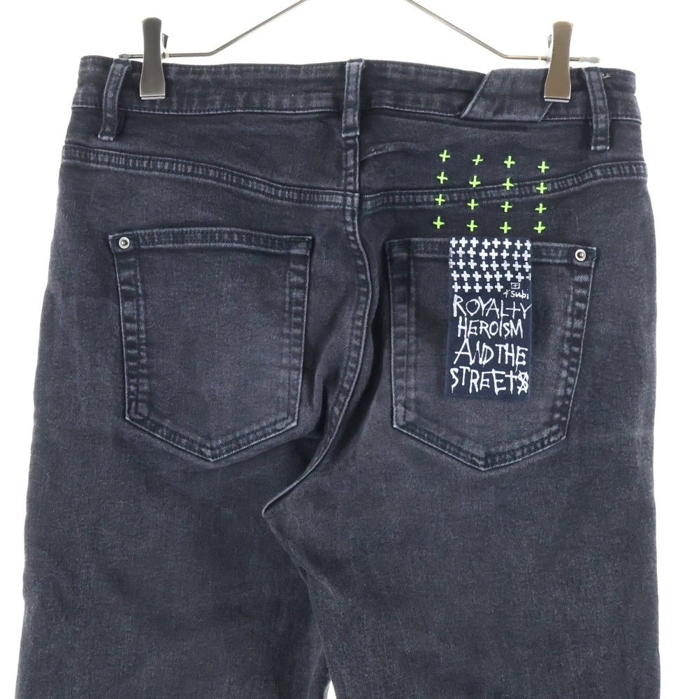 KSUBI(スビ) ストレッチスキニーデニムパンツ ブラック