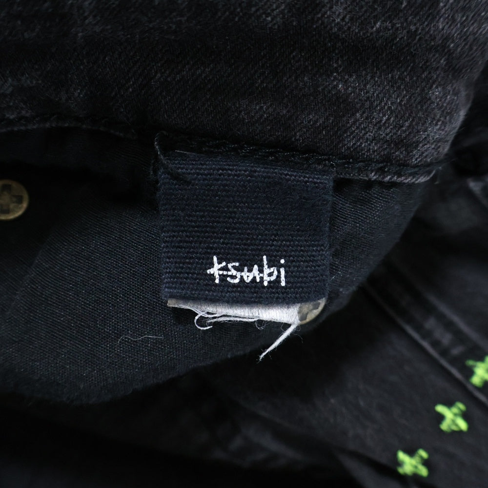 KSUBI(スビ) ストレッチスキニーデニムパンツ ブラック