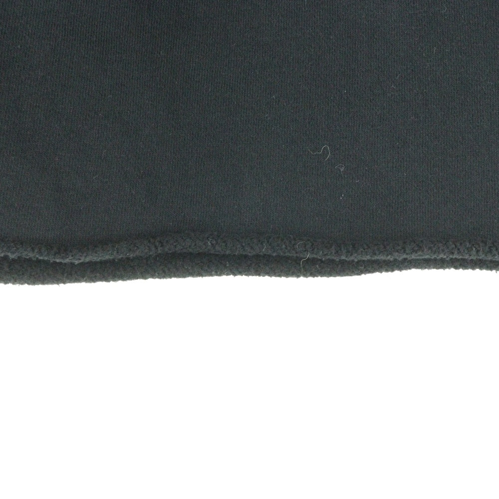 SAINT MICHAEL(セントマイケル) SWEAT SHORTS ロゴプリントスウェットハーフパンツ ブラック SM-YS8-0000-046