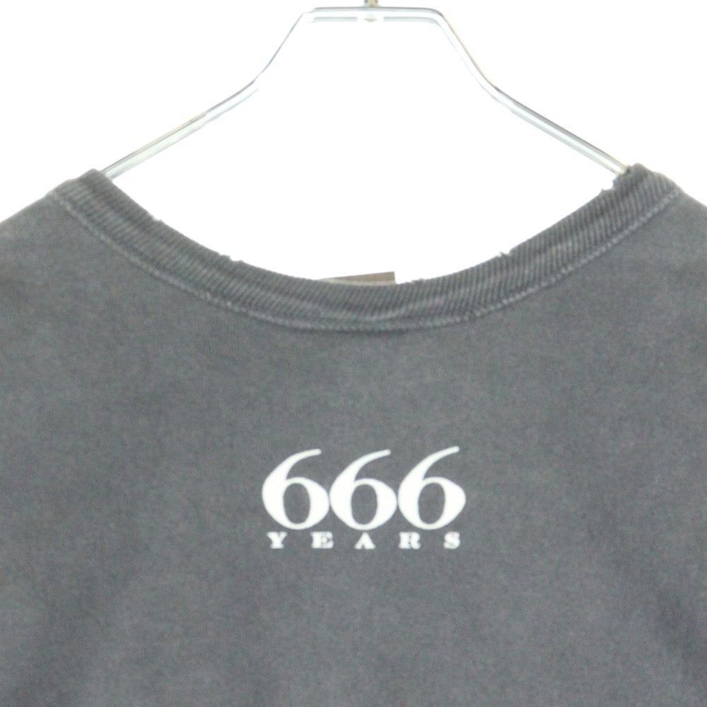 SAINT MICHAEL(セントマイケル) CREW SWEAT RAINBOW クルーネックスウェットトレーナー グレー SM-YS1-0000-030