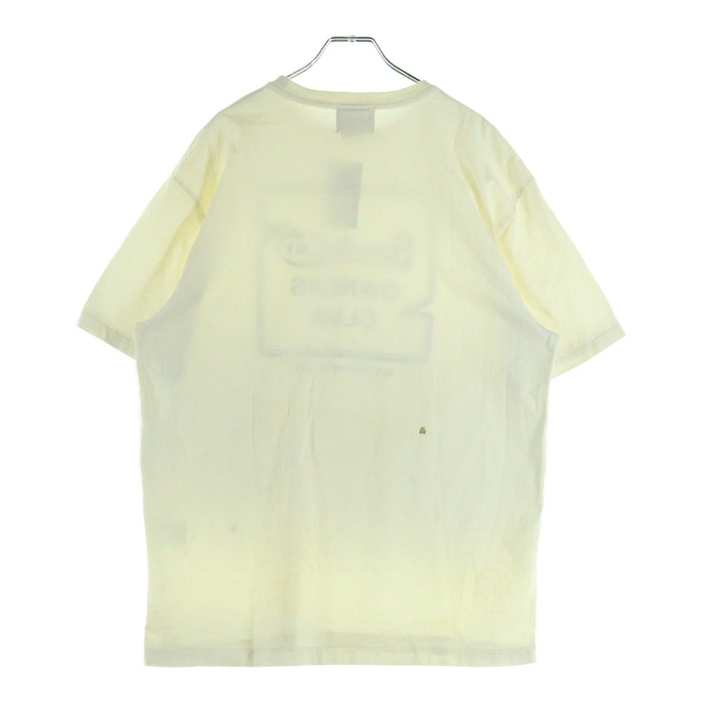 GLAD HAND(グラッドハンド) OLD CROW プリント半袖Tシャツ カットソー ホワイト