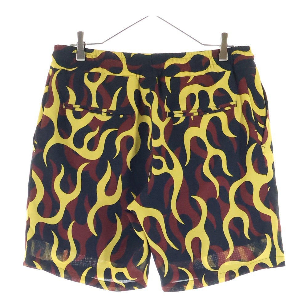 weirdo(ウィアード) レオパード柄イージーハーフパンツ ブラウン