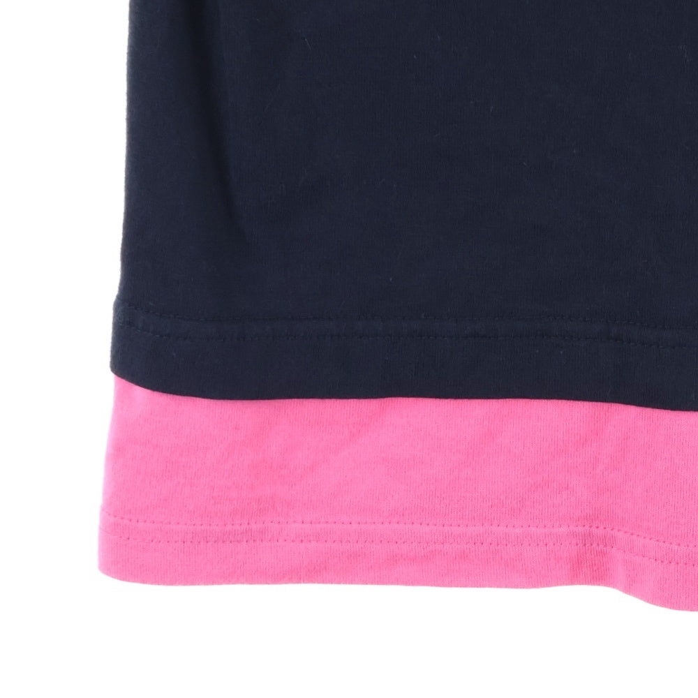 NO BRAND(ノーブランド) IRIP VANWINKLE リップヴァンウィンクル レイヤードクルーネック半袖Tシャツ カットソー