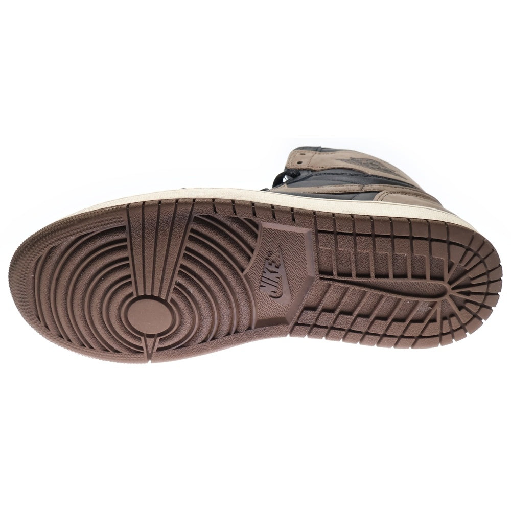 NIKE(ナイキ) AIR JORDAN 1 RETRO HIGH OG PALOMINO エア ジョーダン 1 レトロ オージー パロミノ ハイカットスニーカー ブラック/ブラウン US9.5/27.5cm DZ5485-020