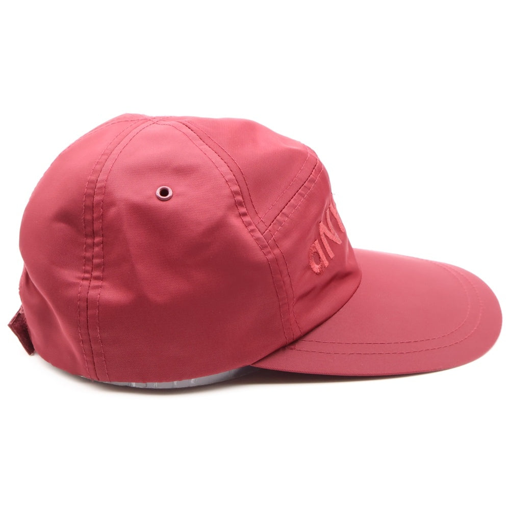 NO BRAND(ノーブランド) aNYthing エニシング ナイロンベースボールキャップ レッド