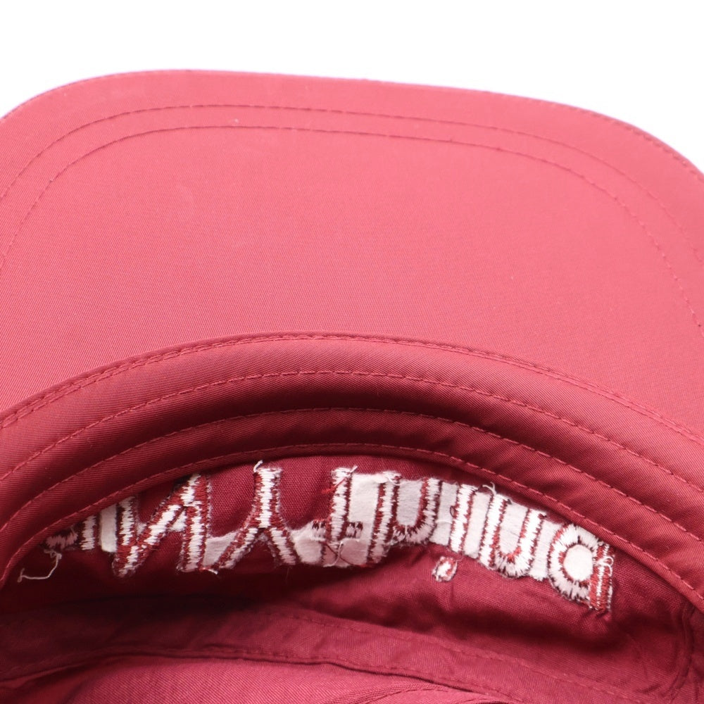 NO BRAND(ノーブランド) aNYthing エニシング ナイロンベースボールキャップ レッド