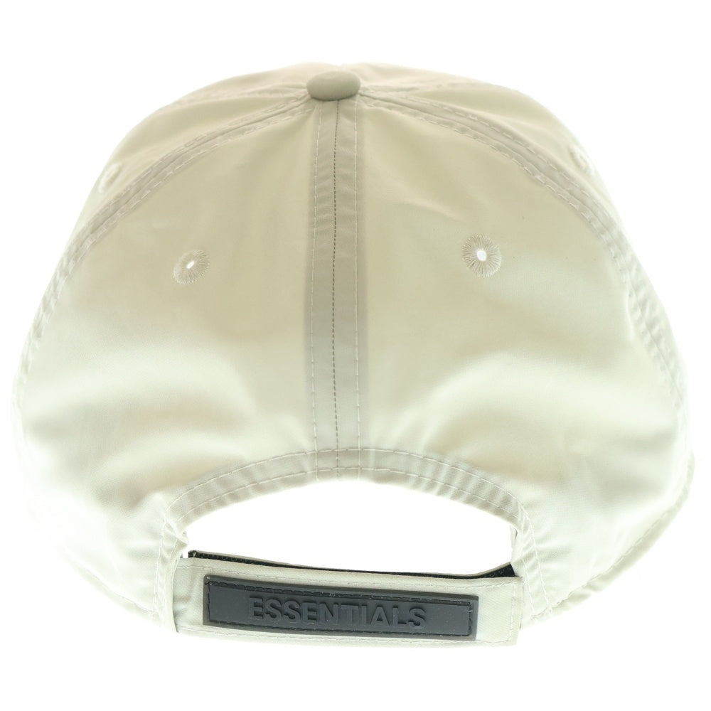 ESSENTIALS FEAR OF GOD(エッセンシャル フィアオブゴッド) ×NEW ERA ニューエラ ナイロンロゴプリントベースボールキャップ ホワイト