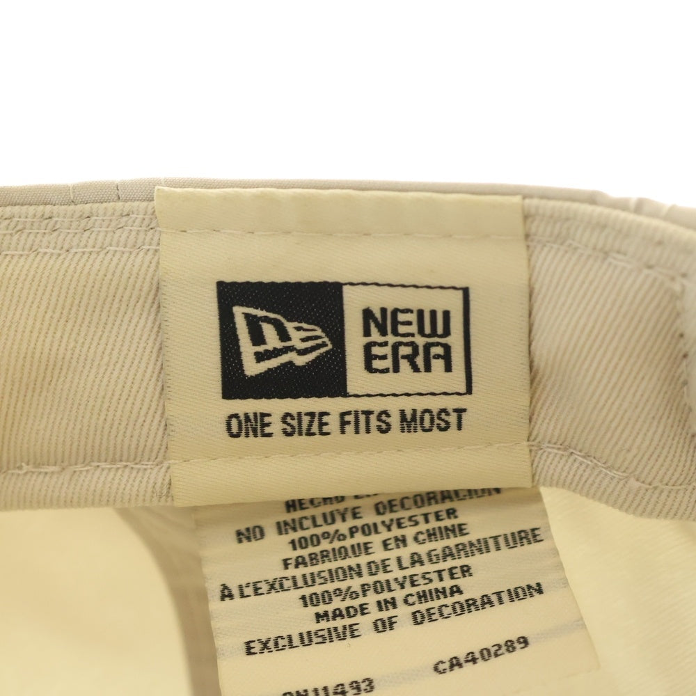 ESSENTIALS FEAR OF GOD(エッセンシャル フィアオブゴッド) ×NEW ERA ニューエラ ナイロンロゴプリントベースボールキャップ ホワイト