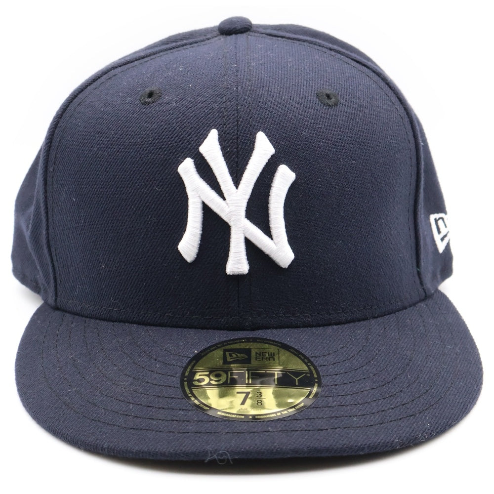 NEW ERA(ニューエラ) NY 6パネルベースボールキャップ 帽子 ネイビー