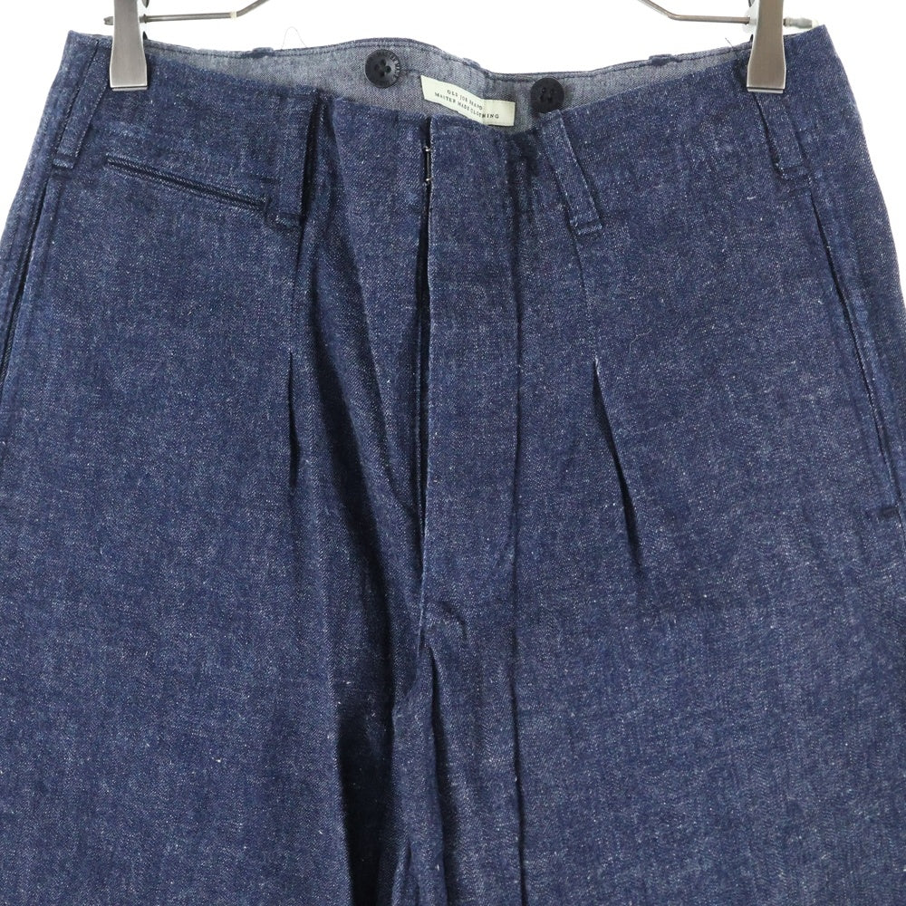 OLD JOE(オールドジョー) FRONT TUCK ARMY TROUSER フロントタック アーミートラウザー デニムパンツ インディゴ 231OJ-PT06