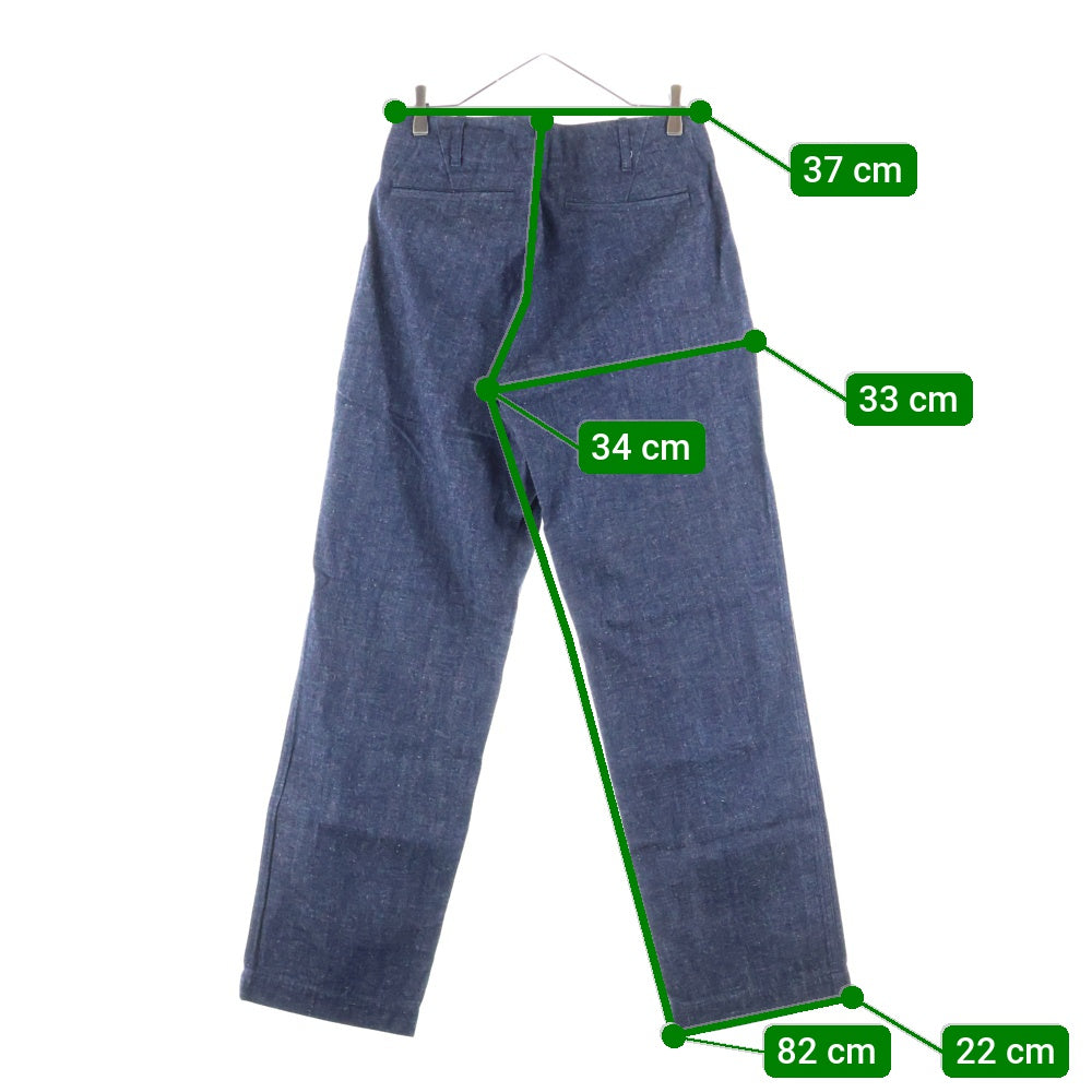 OLD JOE(オールドジョー) FRONT TUCK ARMY TROUSER フロントタック アーミートラウザー デニムパンツ インディゴ 231OJ-PT06