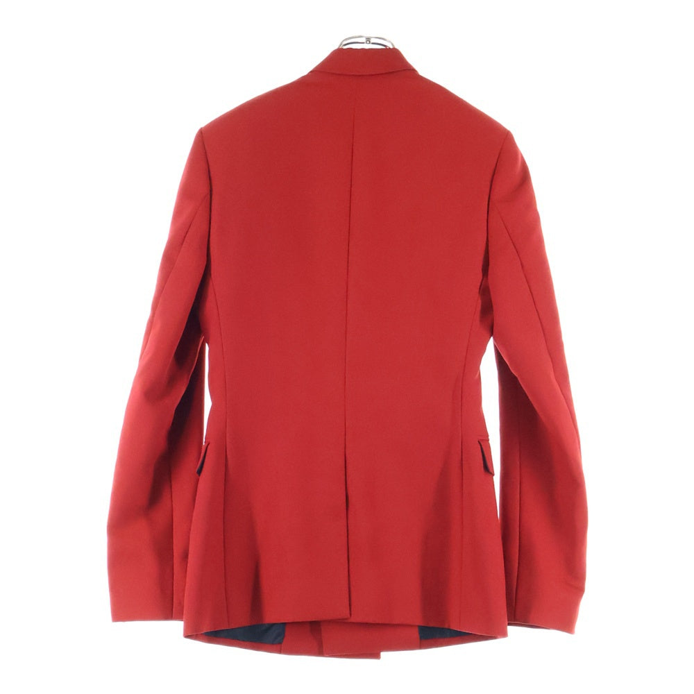 DIOR(ディオール) アトリエラベル モヘア混 ダブルブレスド テーラード ジャケット レッド 833C230Q4286