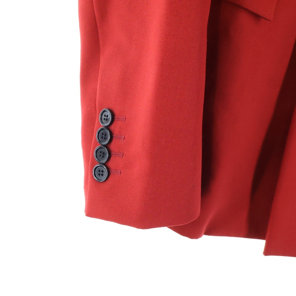 DIOR(ディオール) アトリエラベル モヘア混 ダブルブレスド テーラード ジャケット レッド 833C230Q4286