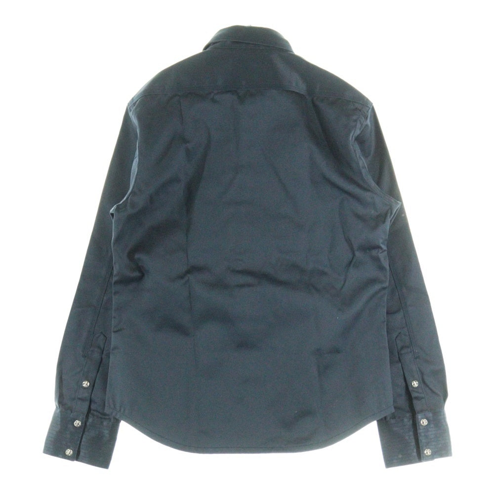 CHROME HEARTS(クロムハーツ) BSフレアボタン ミリタリー シャツジャケット ネイビー
