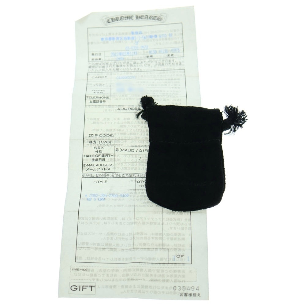 CHROME HEARTS(クロムハーツ) RS3 CROSS CHARM RS3クロス ペンダントトップ シルバー BCA305