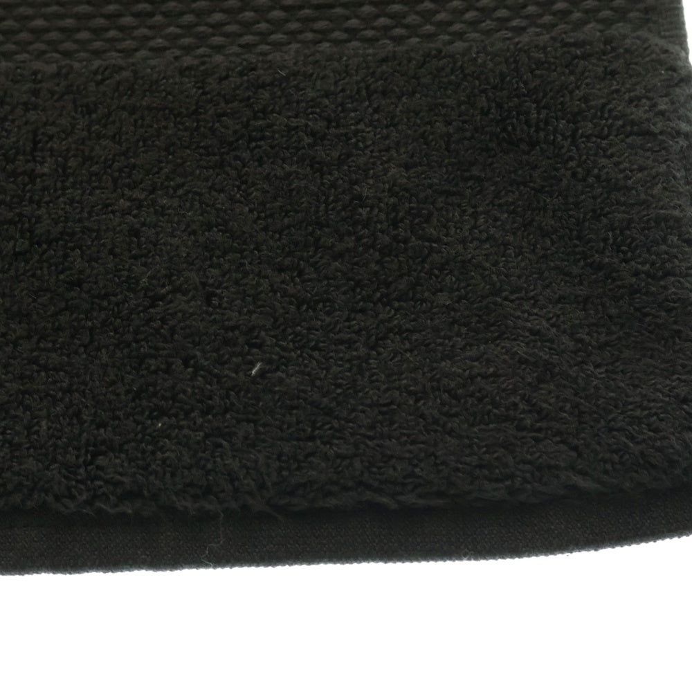 CHROME HEARTS(クロムハーツ) ホースシュー刺繍 コットン バスタオル ブラック