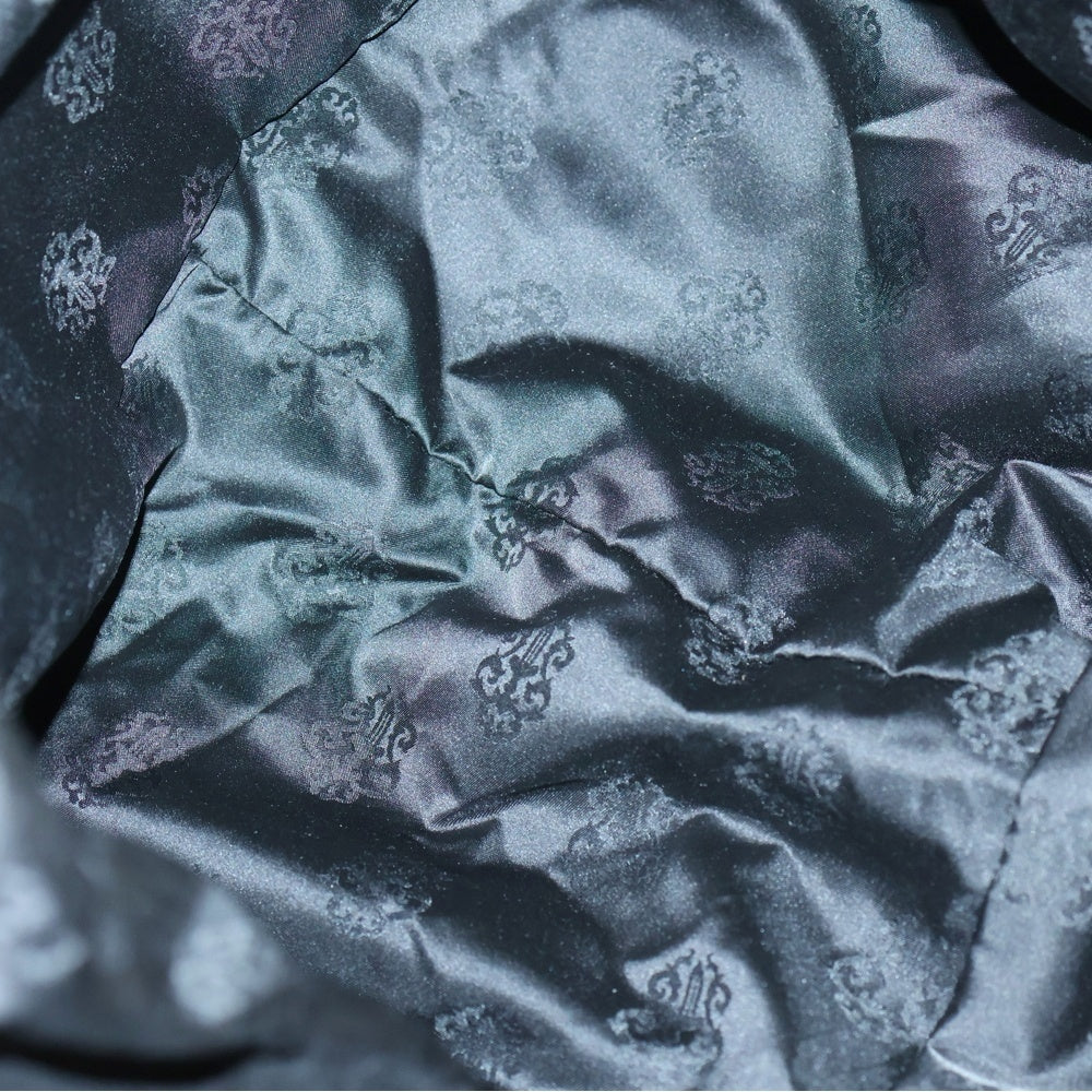 CHROME HEARTS(クロムハーツ) G BENSIMONE ミディアム ローラーバックル レザー ショルダーバッグ ブラウン