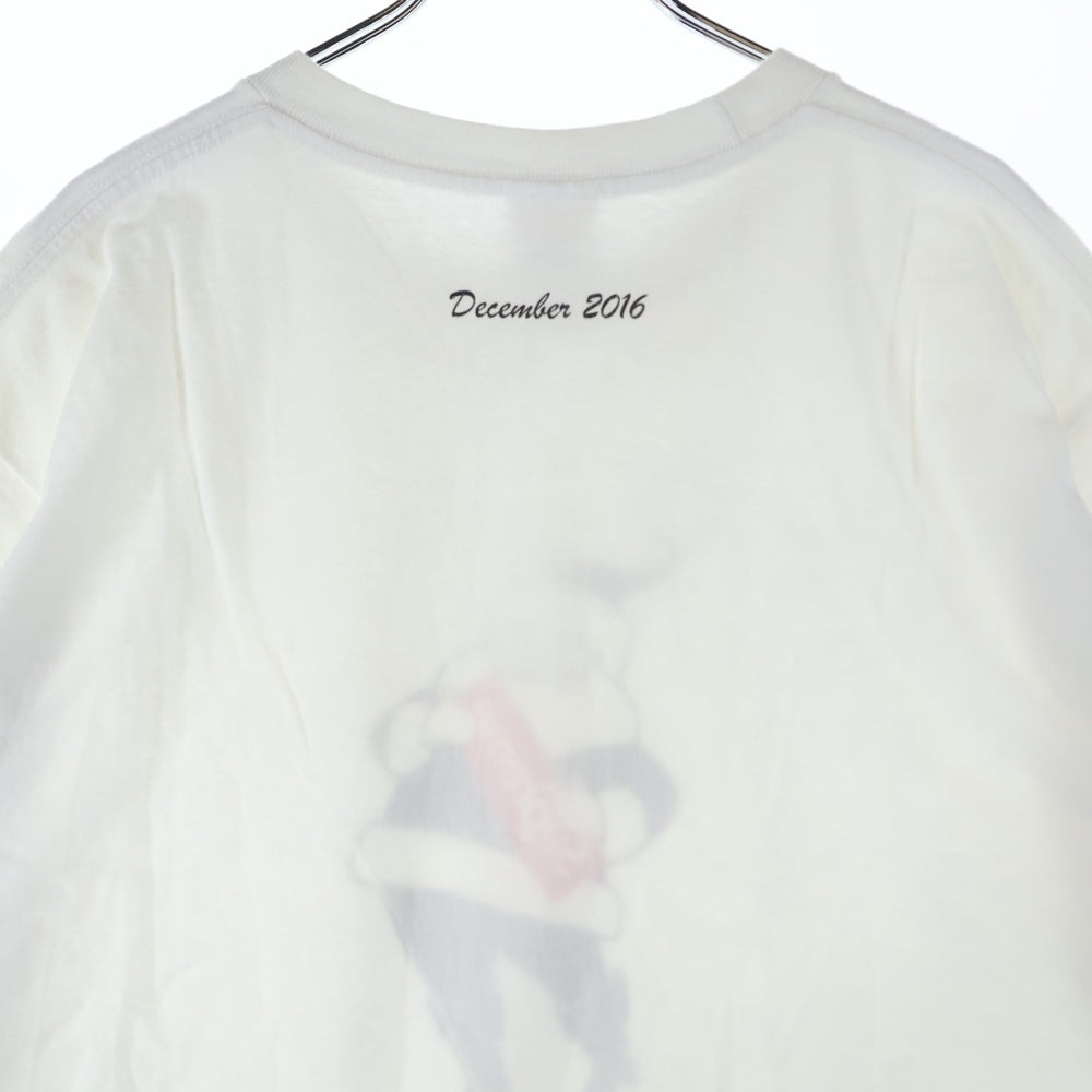 SUPREME(シュプリーム) 16AW Santa Tee サンタ 半袖Tシャツ ホワイト