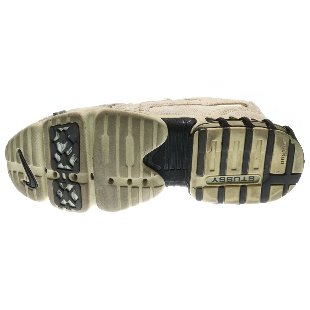 NIKE(ナイキ) ×STUSSY AIR ZOOM SPIRIDON CAGE 2 FOSSIL エアズーム スピリドン ローカットスニーカー アイボリー US9/27cm CQ5486-200