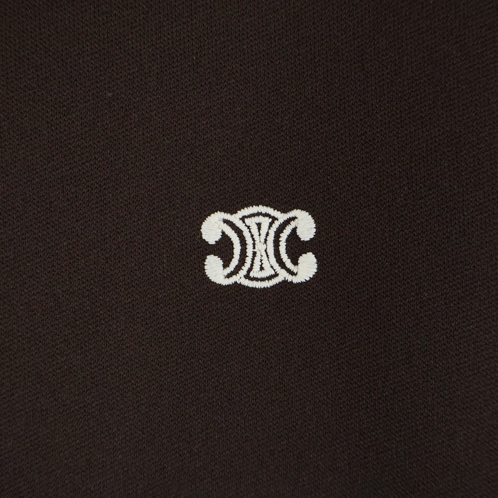 CELINE(セリーヌ) トラックスーツダブルフェイスジャージーブルゾン ブラック/ホワイト 2Y43C121O