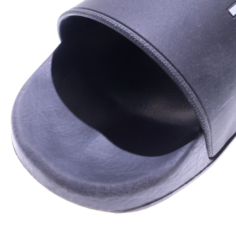 GIVENCHY(ジバンシィ) Logo Rubber Sandal ロゴラバー フラットサンダル ブラック