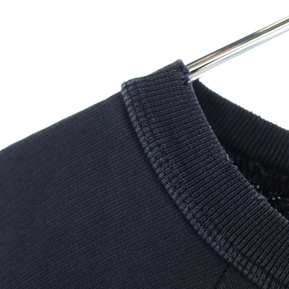 GIVENCHY(ジバンシィ) World Tour Crewneck ワールドツアー ダメージ加工 クルーネックスウェットトレーナー ブラック BM70HD306C