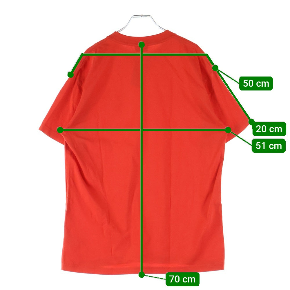 JACQUEMUS(ジャックムス) Logo Tee ロゴプリント 半袖Tシャツ レッド 216JS207-2480-470