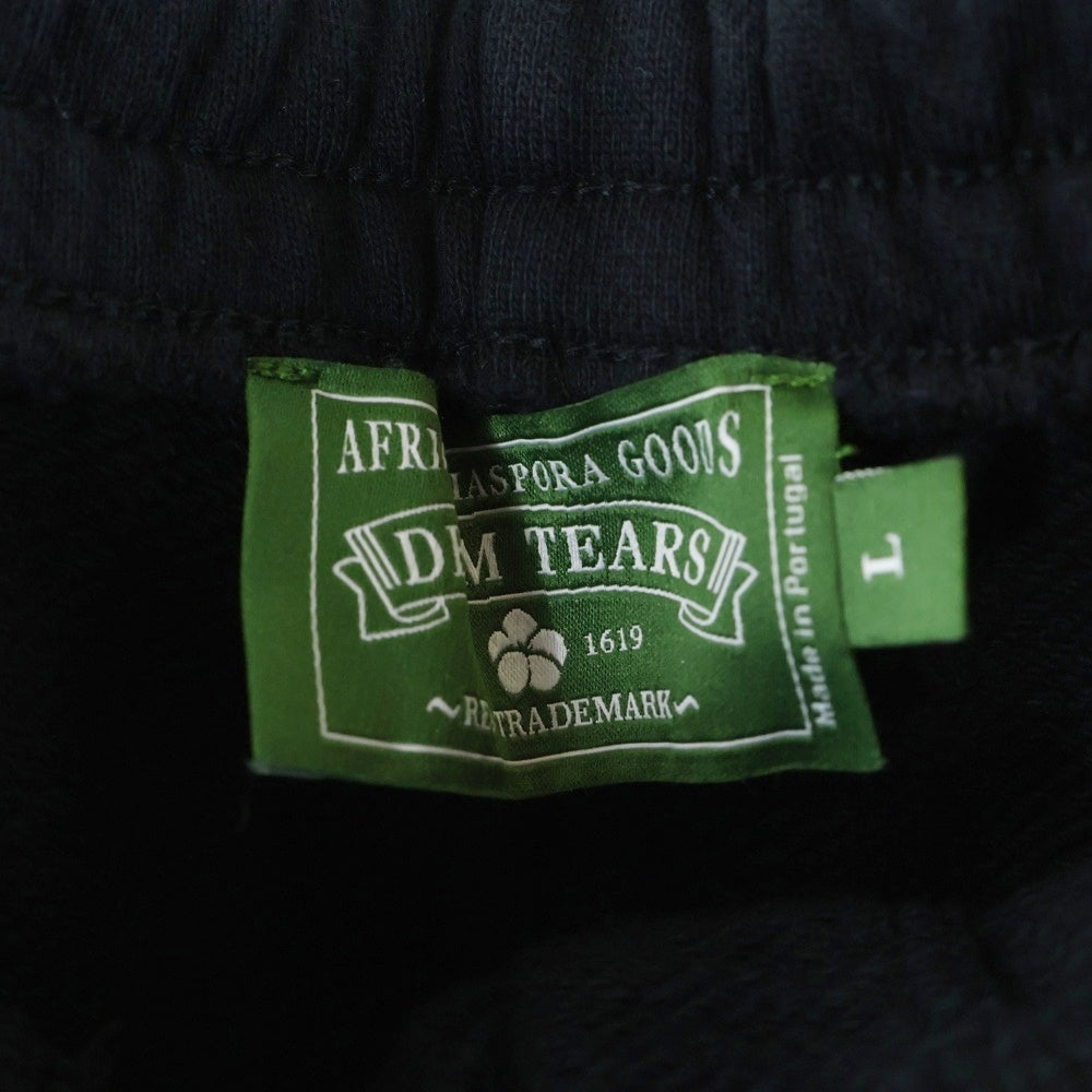 DENIM TEARS(デニムティアーズ) Flower Sweat Short フラワー スウェットショーツ ハーフパンツ ブラック