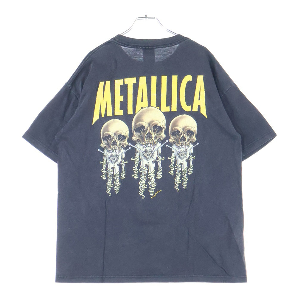 VINTAGE(ヴィンテージ) 90s METALLICA FIXXXER メタリカ Tシャツ 半袖カットソー ブラック