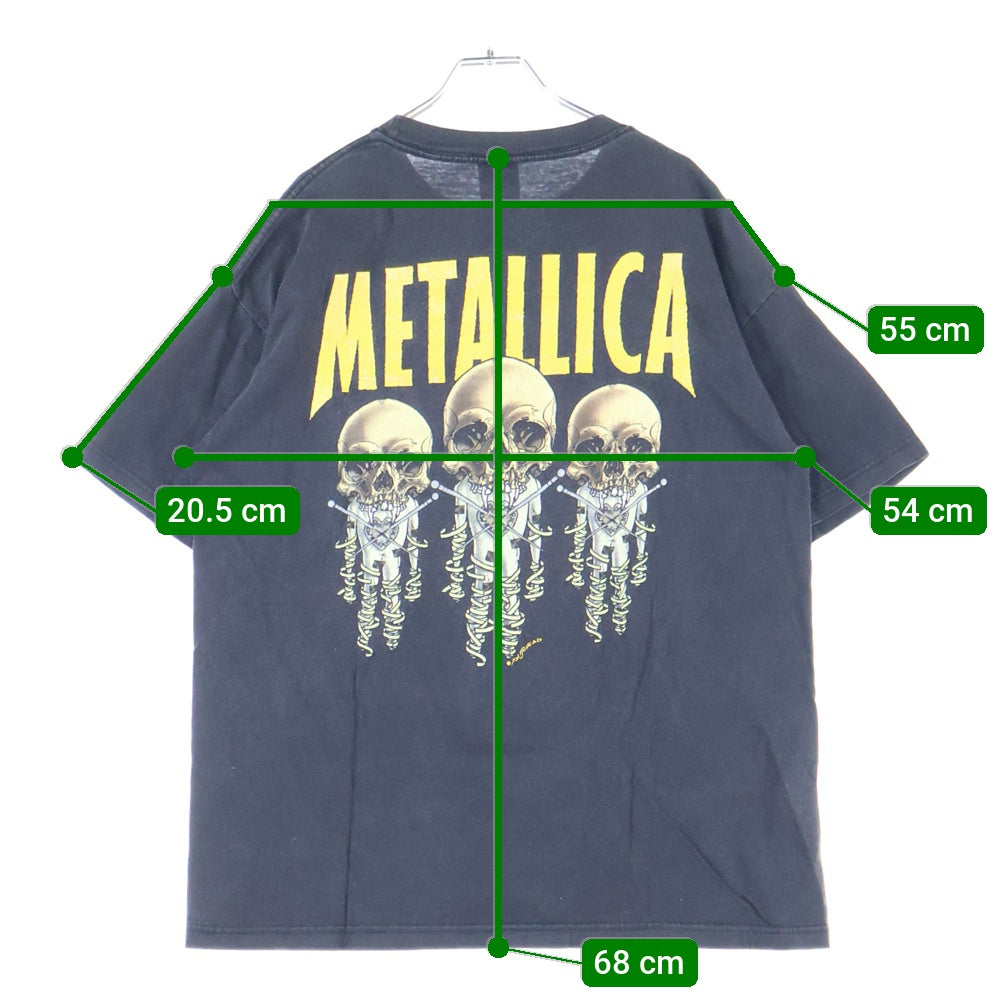 VINTAGE(ヴィンテージ) 90s METALLICA FIXXXER メタリカ Tシャツ 半袖カットソー ブラック