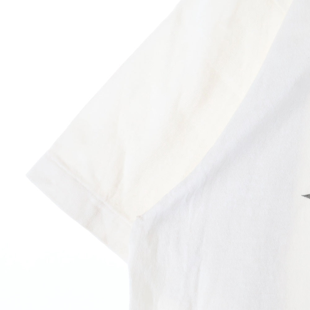 SAINT MICHAEL(セントマイケル) 24AW CP SS TEE SUN プリントTシャツ ホワイト SM-YS1-0000-C02