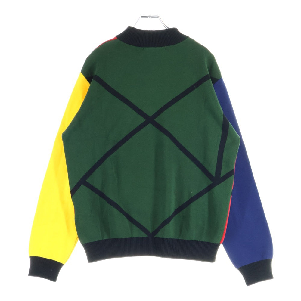 TANGRAM(タングラム) モックネック ニットセーター マルチカラー TGA-MN08