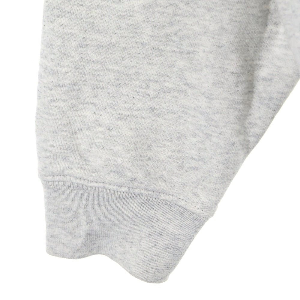 Sporty&rich(スポーティーアンドリッチ) Logo Sweat ロゴ クルーネックスウェットトレーナー グレー