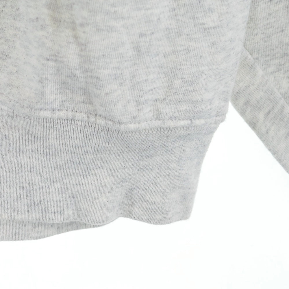 Sporty&rich(スポーティーアンドリッチ) Logo Sweat ロゴ クルーネックスウェットトレーナー グレー