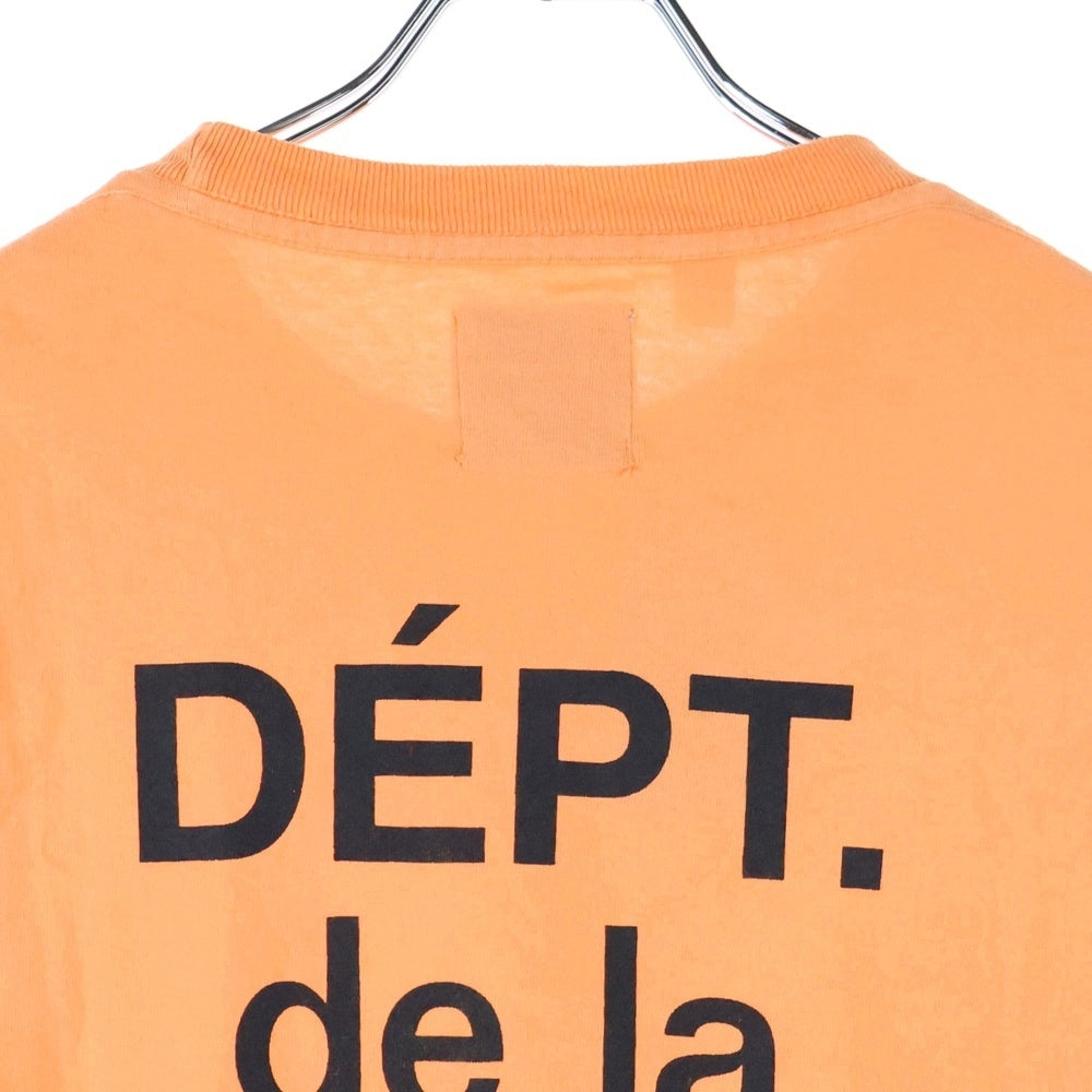 GALLERY DEPT.(ギャラリーデプト) Arm Logo L/S Tee アームロゴ 長袖Tシャツ ロンT オレンジ